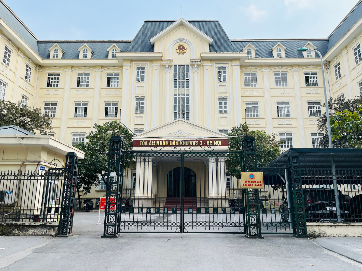 Địa chỉ Tòa án nhân dân khu vực 3 Hà Nội