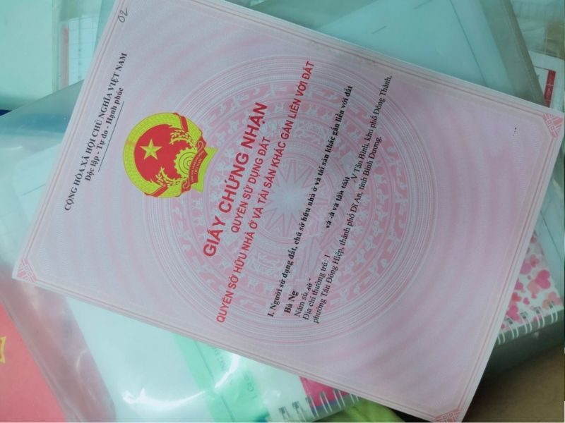 Bản án đòi lại giấy chứng nhận quyền sử dụng đất 