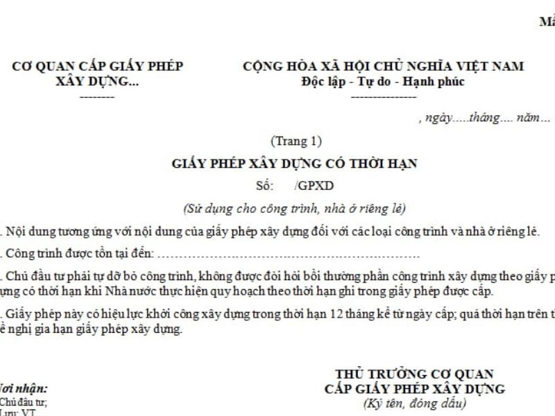 Quy định xây dựng nhà ở đô thị 