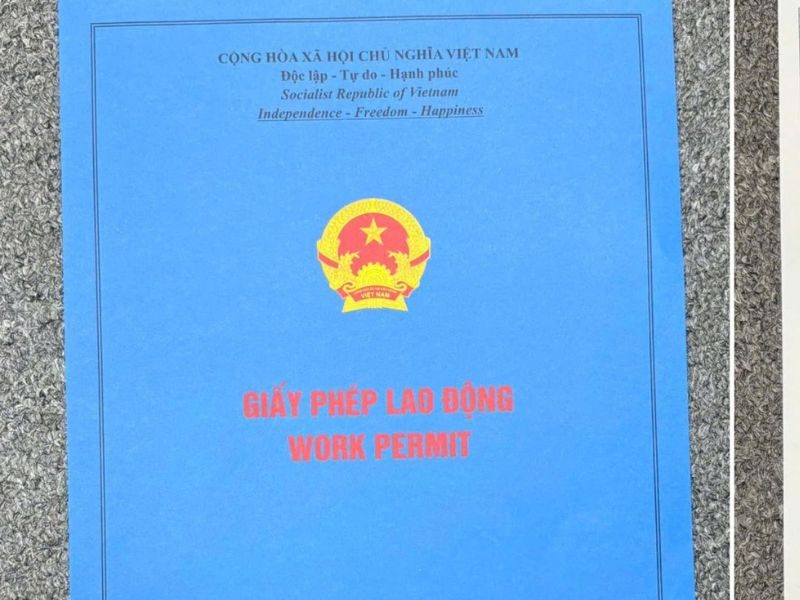 Thủ tục xin Giấy phép lao động cho người nước ngoài tại Việt Nam 