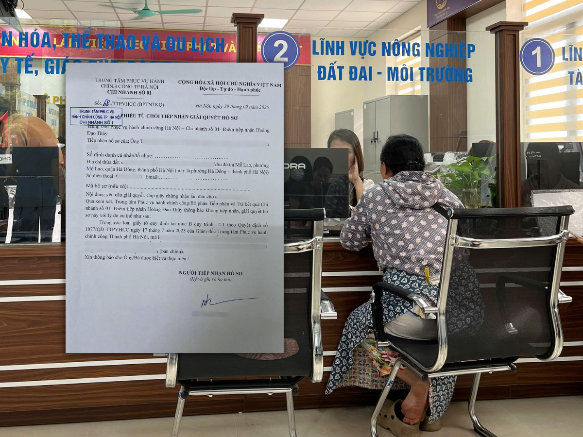 Quy định về tiếp nhận hồ sơ cấp sổ đỏ lần đầu