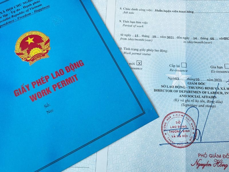 Xin cấp giấy phép lao động cho người nước ngoài tại Việt Nam 