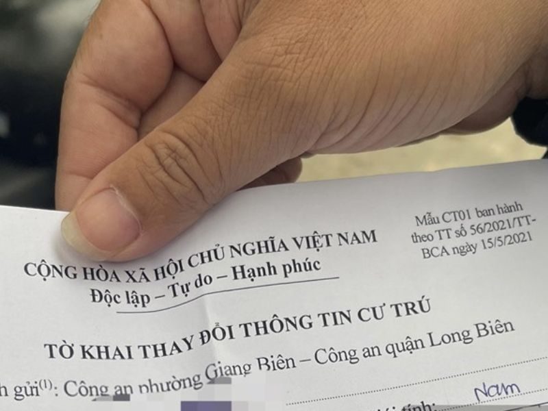 Cách xin giấy xác nhận cư trú 