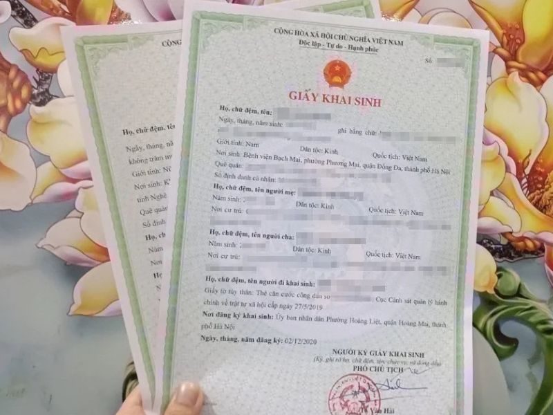 Trích lục khai sinh cần giấy tờ gì?