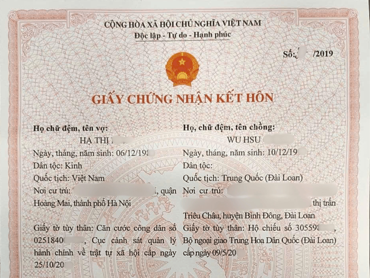 Nộp hồ sơ xin trích lục kết hôn với người nước ngoài ở đâu