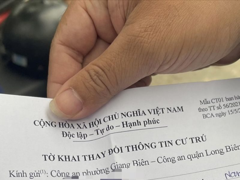 Giấy xác nhận cư trú dùng để làm gì?