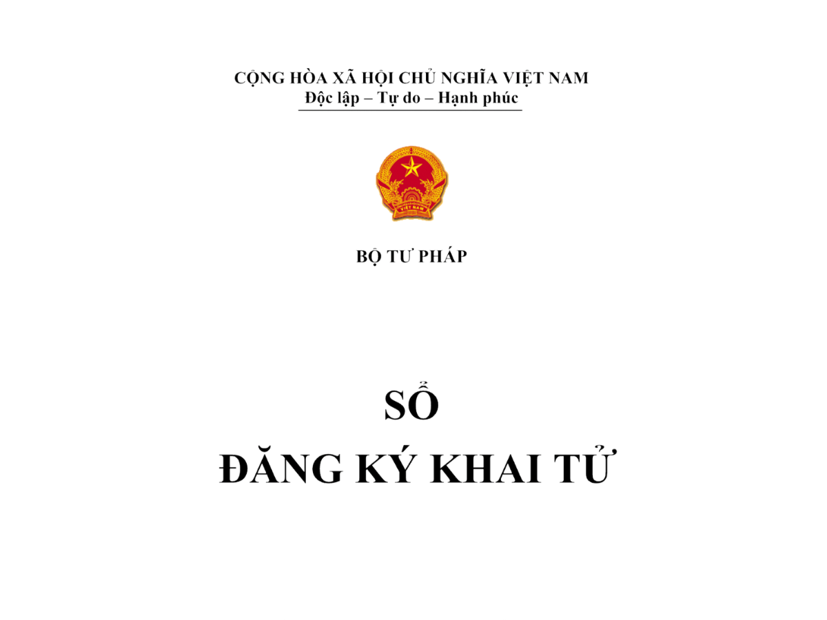 Xin trích lục khai tử cần những giấy tờ gì?