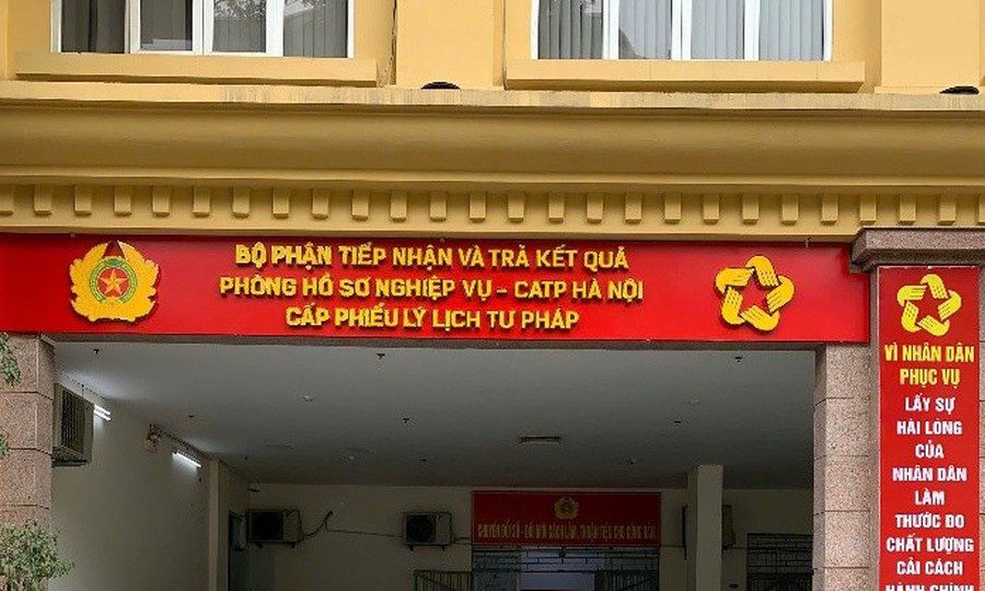 Làm lý lịch tư pháp ở đâu Hà Nội?