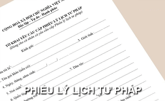 Phiếu lý lịch tư pháp số 1 là gì?