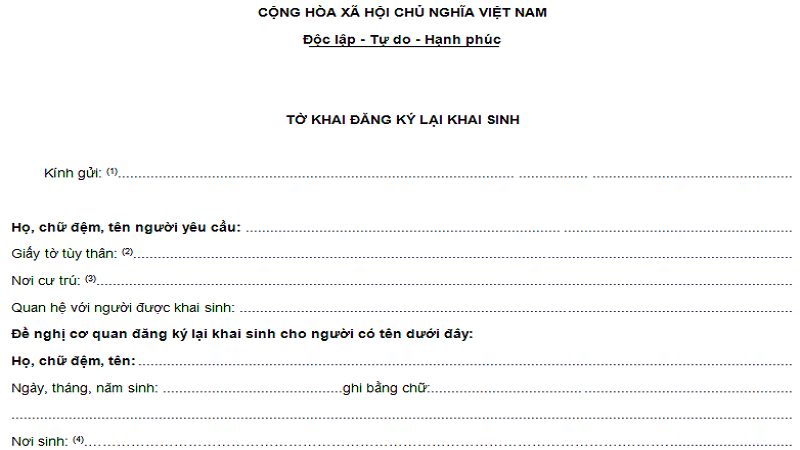 Khi nào cần cấp lại bản sao giấy khai sinh?