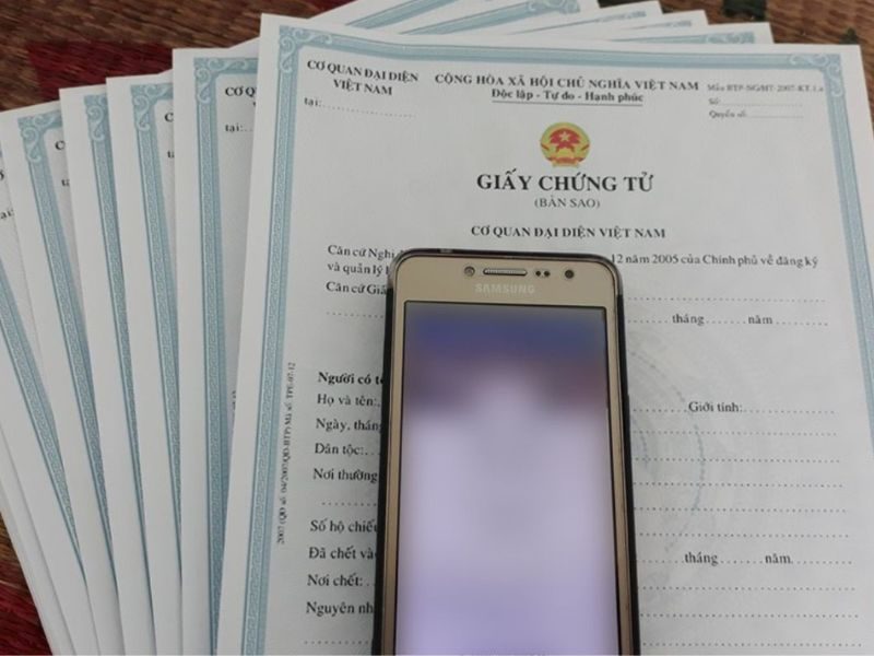 Thủ tục xin cấp bản sao trích lục khai tử 