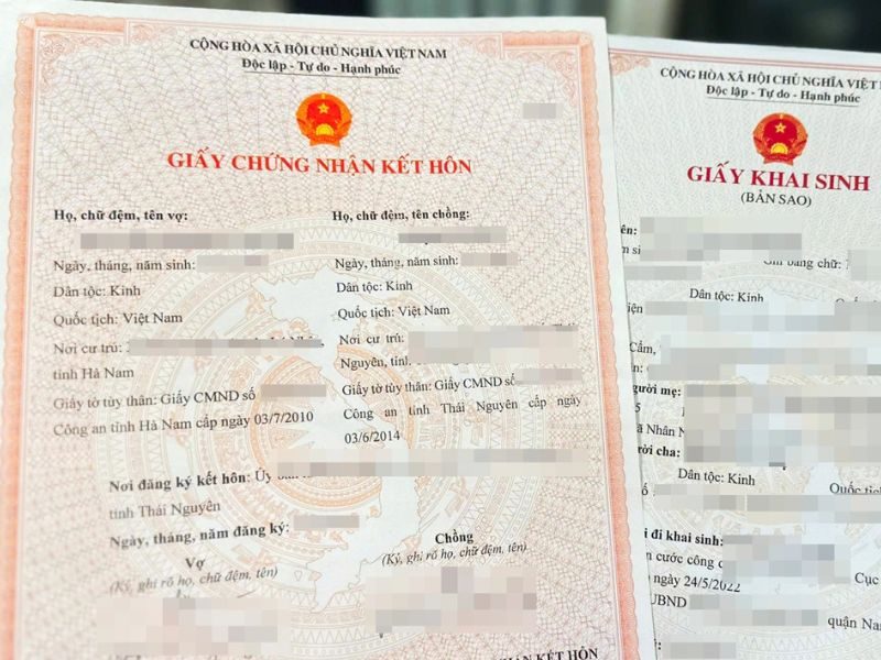 Hồ sơ cần chuẩn bị để xin trích lục khai sinh cho Việt Kiều