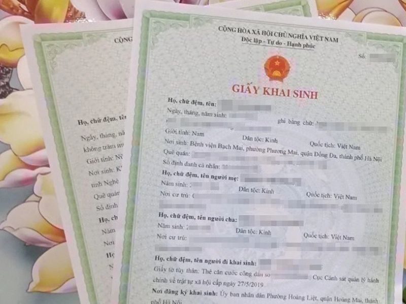 Phí cấp trích lục khai sinh cho Việt kiều là bao nhiêu?