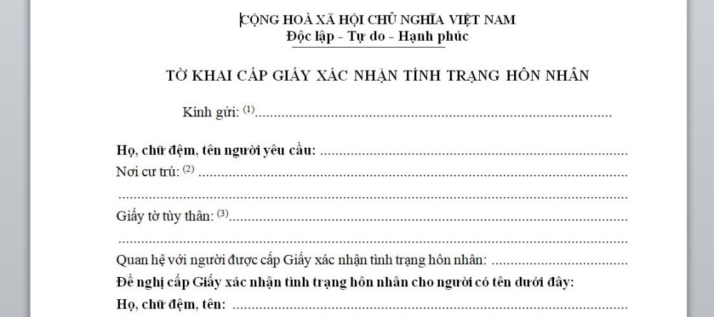 Có xin giấy xác nhận tình trạng hôn nhân ở nơi tạm trú được không?