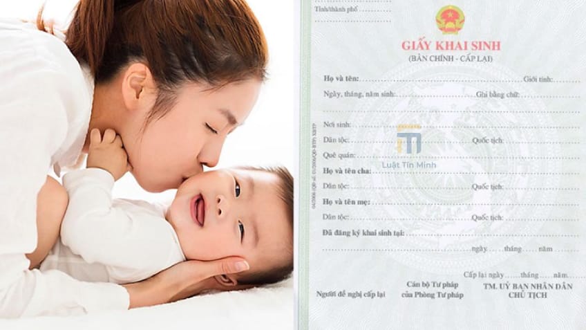 Thủ tục đăng ký nhận con khi trẻ đã có giấy khai sinh