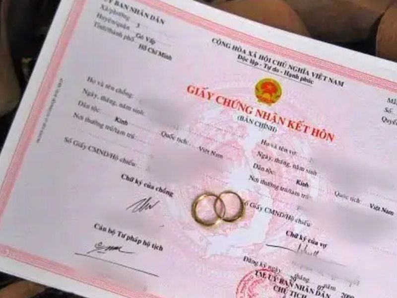 Thủ tục xin cấp lại khi không còn giữ bản sao giấy đăng ký kết hôn cũ