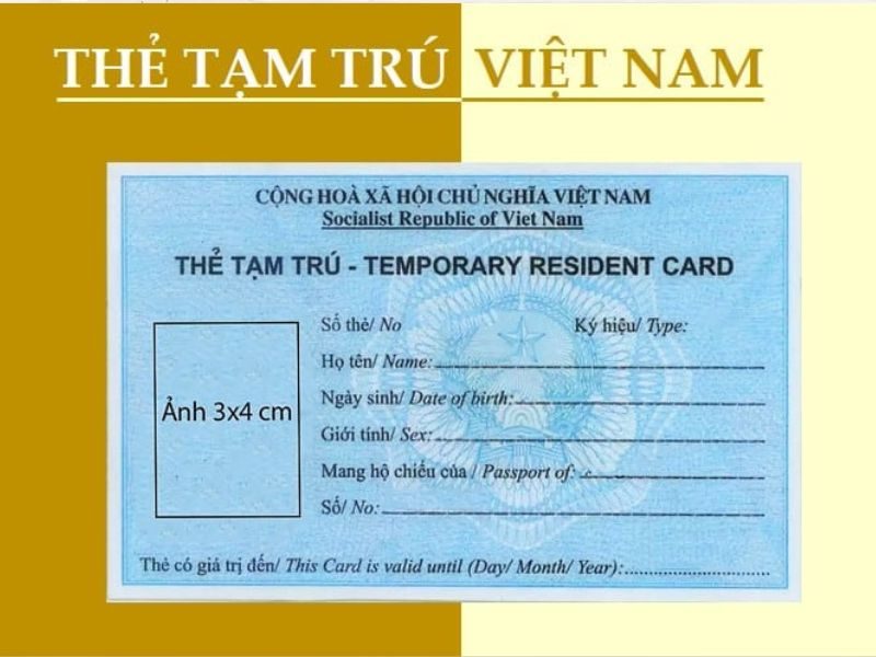 Mẫu giấy xác nhận tạm trú cho người nước ngoài chuẩn nhất
