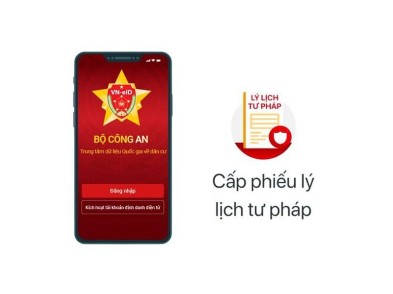 Dịch vụ đăng ký cấp Phiếu lý lịch tư pháp trực tuyến 