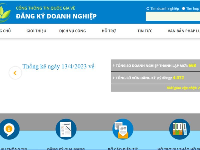 Cách tra cứu đăng ký kinh doanh qua mã số thuế