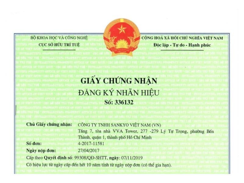 Chi phí nộp đơn đăng ký nhãn hiệu liên kết là bao nhiêu?